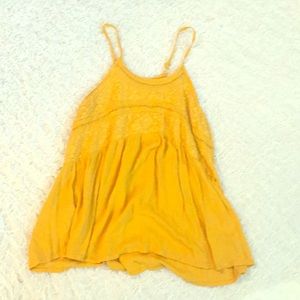 Yellow tank top